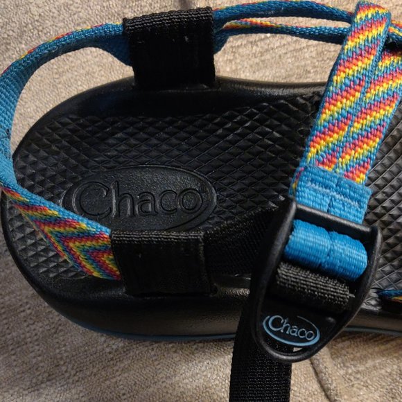 Chaco Women's ZX/2 Classic Sandal In Fiesta Rainbow SIZE 5 - Picture 2 of 7